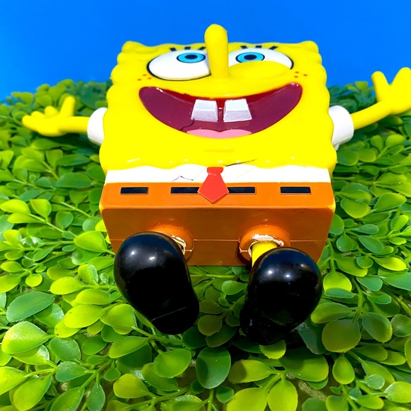 SPONGEBOB SQUAREPANTS STRETCHY TALKING TOY JUST PULL HIS RIGHT ARM OR LEFT LEG - Picture 6 of 11